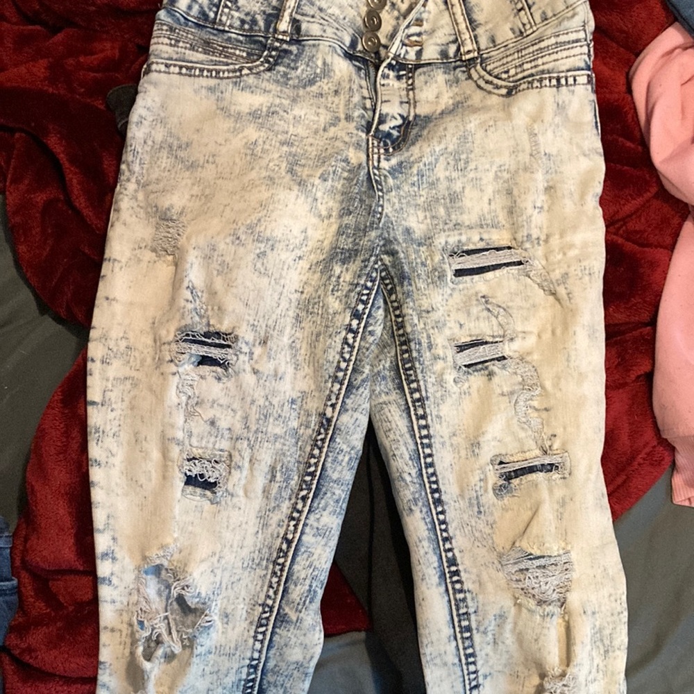 No Boundaried high-rise sculpting skinny jeans